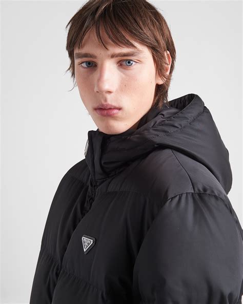 prada long jacket mens|Prada down jacket men's.